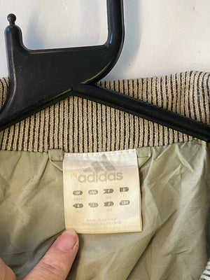 Adidas Vintage Beige Windbreaker Jacket