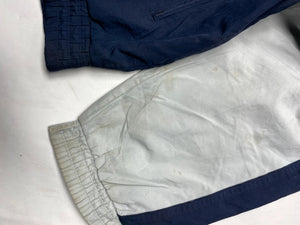 Adidas vintage navy & grey full-zip track jacket – Men’s XL