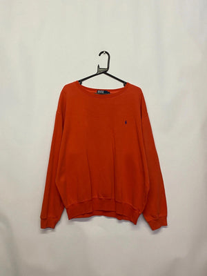 Polo by Ralph Lauren Red Crewneck Sweatshirt