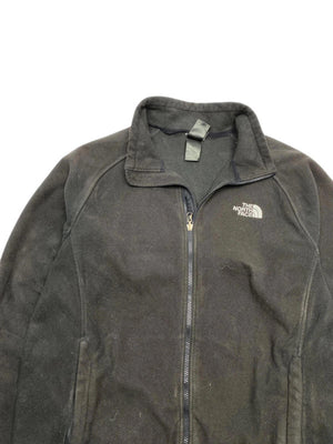 Black The North Face Fleece Jacket Men's Large