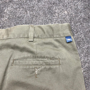 Dark Green Dockers Straight Trousers Men's W40