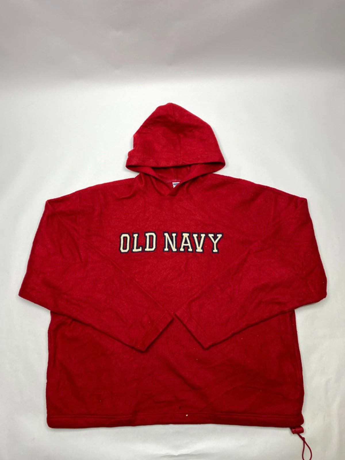Old Navy Red Fleece Logo Hoodie (Men’s XL)