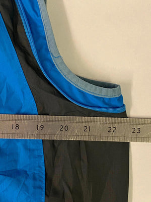 Nike Blue & Black Sleeveless Windbreaker Vest – Size L