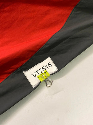 The North Face Red & Grey Lightweight Hooded Windbreaker Jacket