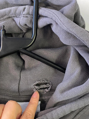 Adidas Originals Trefoil Hoodie – Washed Black – Size XL