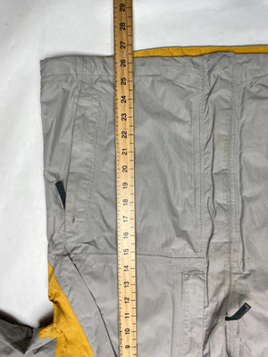 The North Face HyVent Grey & Yellow Waterproof Jacket