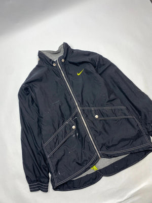 Nike Vintage Black Windbreaker Jacket (Men’s M, Made in Thailand)