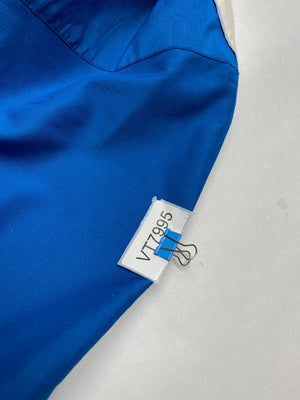 Lacoste Blue & White Full-Zip Windbreaker Jacket (Men’s L)