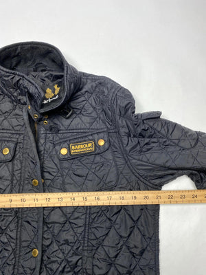 Barbour International Men's Quilted Jacket Black