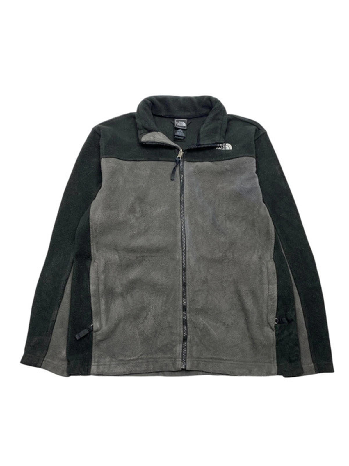 Black and Grey North Face Girl's Large