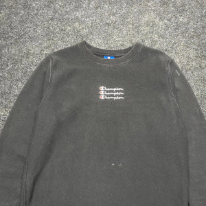 Black Champion Sweater Men's Small