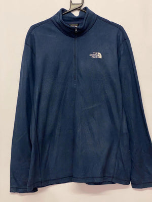 The North Face Navy Blue 1/4 Zip Fleece Pullover