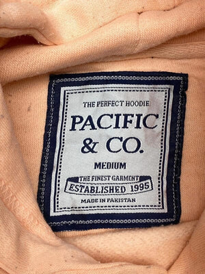 Apricot pacific & co hoodie men's medium Northern Pole Vintage Wholesale 