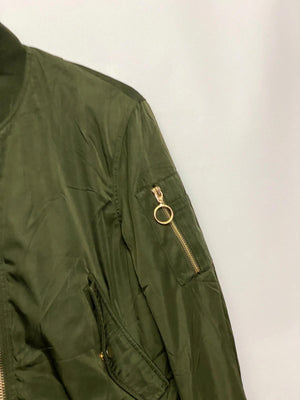 Women’s Khaki Green Bomber Jacket