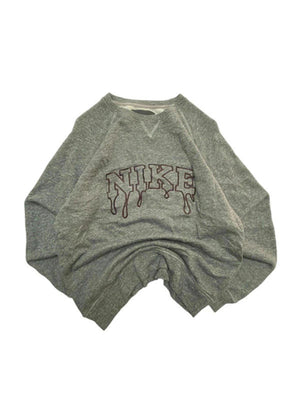 Grey H&M Embroidery Sweatshirt Men's Small