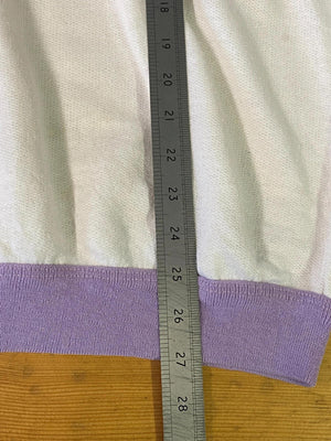 Vintage Puma “London Club” Purple & White Sweatshirt