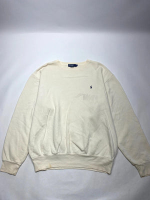 Polo Ralph Lauren Cream Sweatshirt – Size L