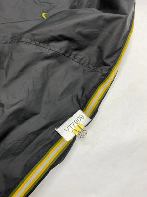 Nike Black & Green Hooded Windbreaker Jacket (Men’s XL, Made in Vietnam)