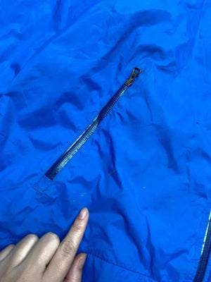 Nike Blue Windbreaker Jacket – Size M – Lightweight Sport Shell