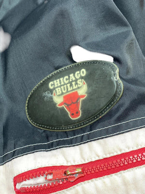 Black NBA Chicago Bulls Bomber Jacket Men's XL