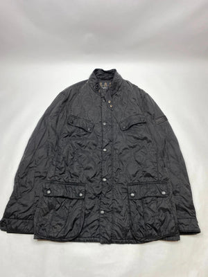 Barbour International Black Quilted Jacket (Men’s XXL)