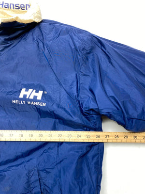 Helly Hansen Beige Puffer Jacket – Men’s L – Down Filled 80/20 – Vintage