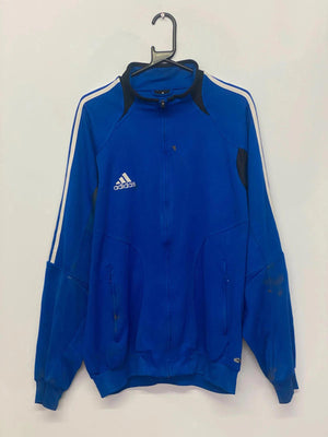 Adidas Blue Full Zip Track Jacket – Size L