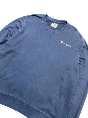 Navy Champion Sweatshirt Men's XL