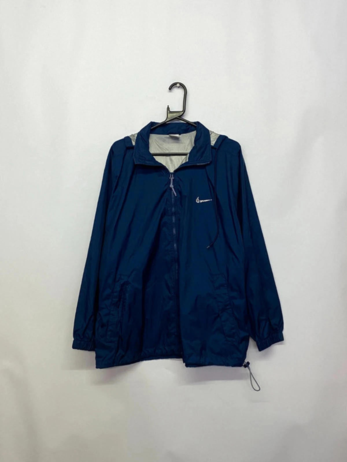 Vintage Nike Blue Windbreaker Jacket – Men’s L