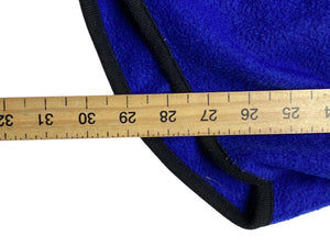 Blue USA Badge 1/4 Zip-up Fleece Sweatshirt Men's XXL