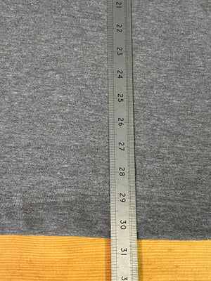 Puma Grey V-Neck Sweatshirt with Striped Sleeves