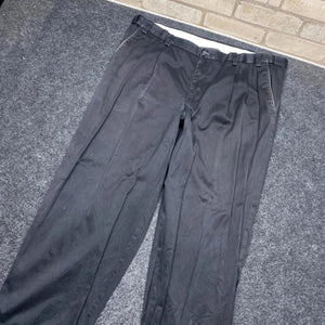 Black George Trousers Men's W44