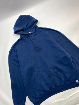 Russell Athletic Navy Hoodie 3XL – Heavyweight Vintage Fit