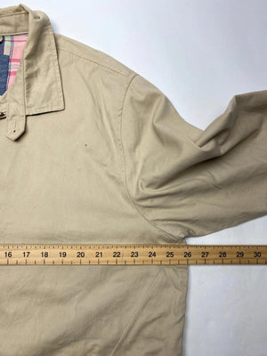 Blue Harbour Beige Harrington-Style Jacket