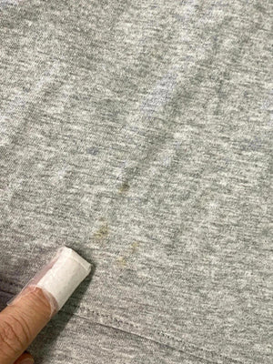 Tommy Hilfiger Grey & White Layered Long Sleeve Top