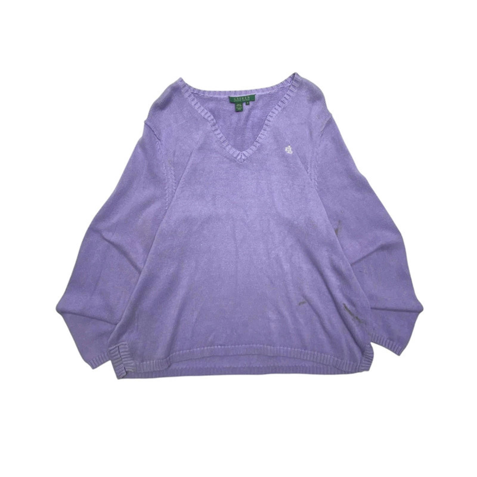 Purple Ralph Lauren Knitwear Sweater Women's Medium