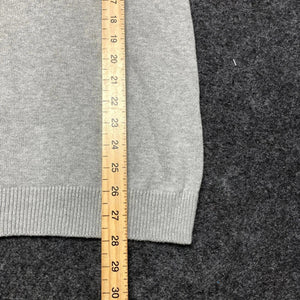 Light Grey Chaps V-neck Jumper Men's Large