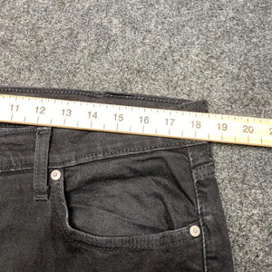 Black Levi's 514 Denim Jeans Men's W38