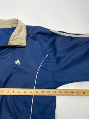 Adidas Vintage Navy & Grey Track Jacket (Men’s L)