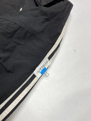 Adidas Vintage Black 3-Stripe Track Jacket (Men’s L / D5)