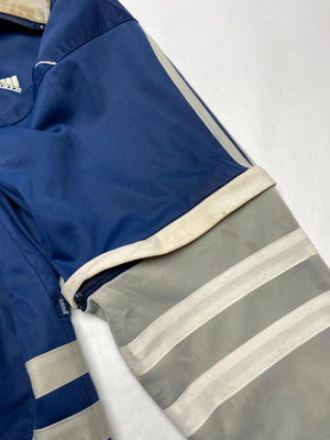 Adidas Vintage Navy & Grey Track Jacket (Men’s L)