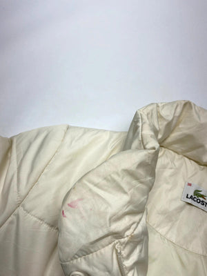 Lacoste Cream Puffer Jacket (Women’s 36 / UK 8)