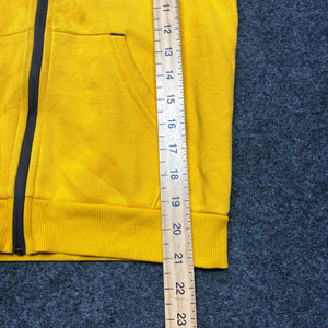 Yellow-Black Nike Zip-through Hoodie Youth's Medium