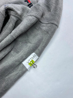 FILA Men's Grey Half-Zip Sweatshirt