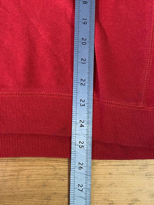 Adidas Red Logo Crewneck Sweatshirt