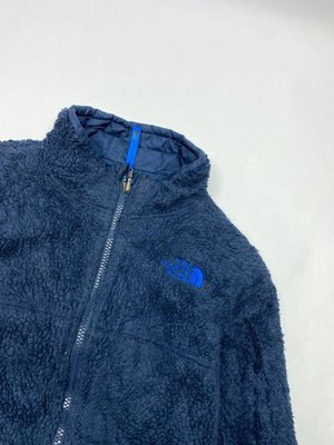 The North Face Blue & Black Puffer Jacket