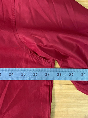 IZOD Golf Red Windbreaker Pullover