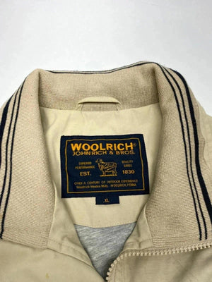 Woolrich John Rich & Bros Beige Zip Jacket | Lightweight | XL