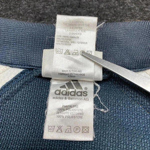 Navy Adidas Zip-through Sweatshirt Men's XL