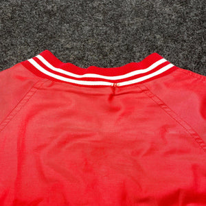 Red Lacoste Varsity Jacket Women's XS
